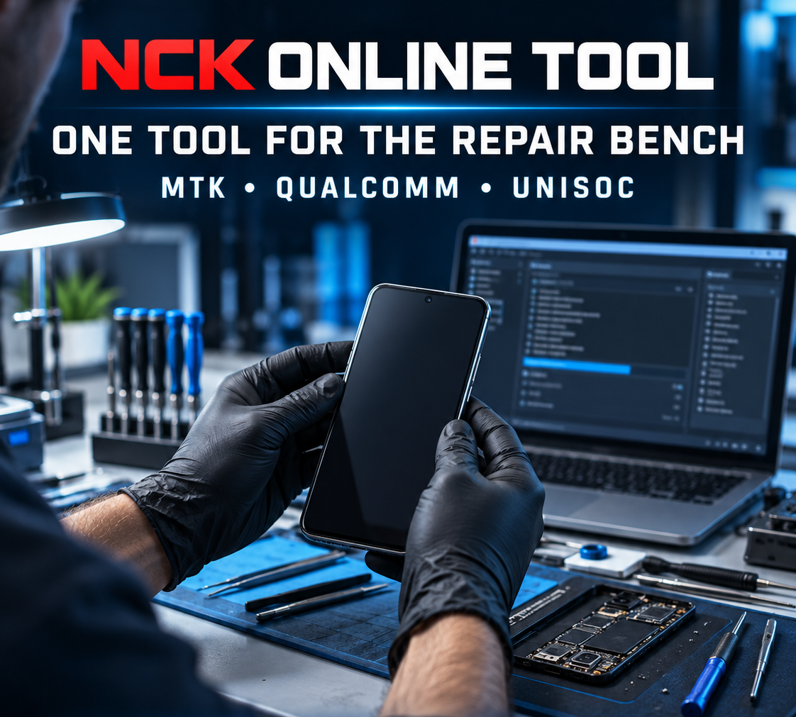 NCK Online Tool — mobile servicing software